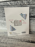 The Darling Effect Fabric Bookmark - Petal Parade Blue