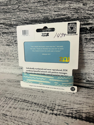 ZOX God's Plan Bible Verse Bracelet