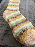World's Softest Socks Garden Cozy Crew Garden Multi Socks