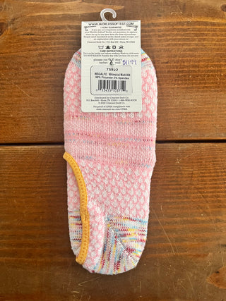 World's Softest Socks OS Whimsical Multi Socks