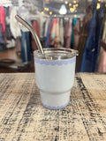 Darling Effect 2oz Tiny Tumbler Bow Blue