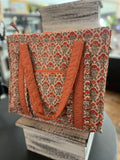 The Darling Effect The Everyday Quilted Tote Bag Everbloom Dusty Rose