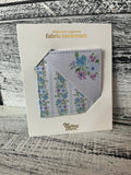 The Darling Effect Fabric Bookmark - Petal Parade Blue