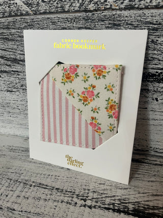 The Darling Effect Fabric Bookmark - Endless Daydream Cream
