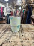 Darling Effect 2oz Tiny Tumbler Darling Daisy Aqua