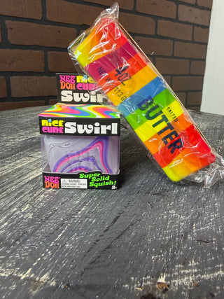 NeeDoh Swirl Nice Cube Bundle
