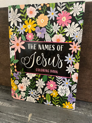 Christian Art Gifts Coloring Book Names of Jesus