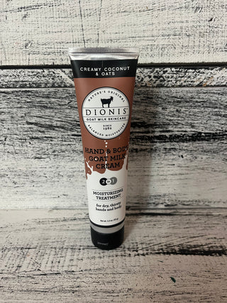 Dionis 3.3oz Creamy Coconut Hand & Body Cream