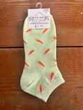 World's Softest Socks Garden Low Carrots Socks