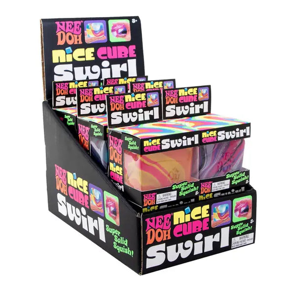 Nee Doh Swirl Nice Cube - Assorted Colors