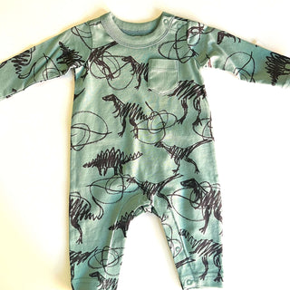 Tea Collection Scribbled Dinosaurs