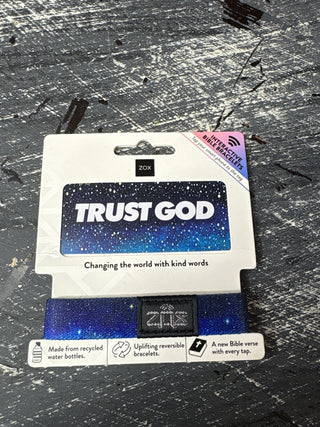 Trust God Bible Verse Bracelet