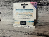 ZOX You Carried Me Bible Verse Bracelet