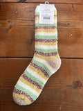 World's Softest Socks Garden Cozy Crew Garden Multi Socks