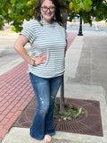 Heimish Chambray Mellow Morning Top - Plus Sizes