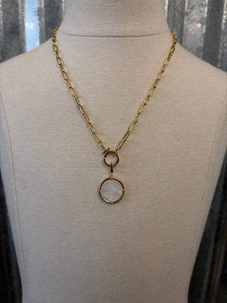 Michelle McDowell Charm Luxe Sophie Pearl Coin