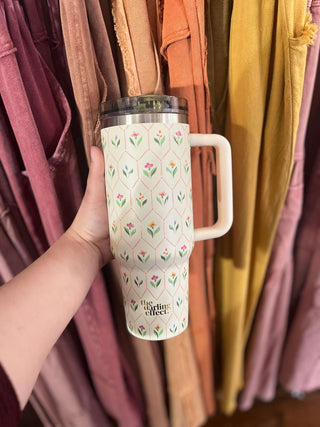 Darling Effect 40oz Lifestyle Flip Straw Tumbler Handpicked For You
