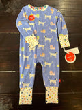 Magnetic Me Leash on Life Convertable Mitten Cuff Coveralls