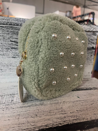 The Darling Effect Teddy Pouch Square Pearl Sage