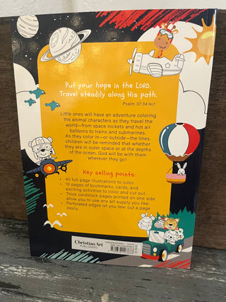 Christian Art Gifts Coloring Book for Kids God is With Me