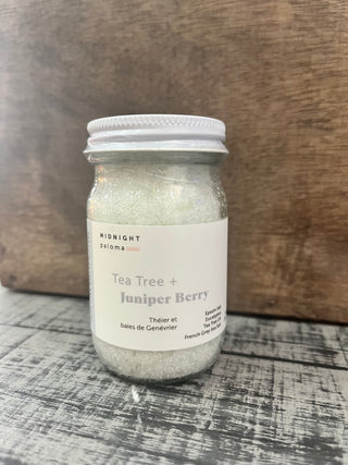 Midnight Paloma Tea Tree + Juniper 4oz Bath Soak