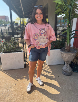 Judy Blue HW Bermudas with Back Flap Pockets - Plus Sizes