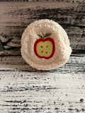 The Darling Effect Teddy Pouch - Circle Apple