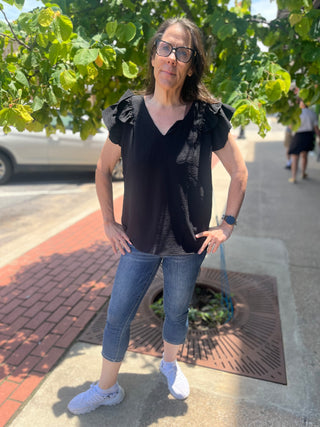 Judy Blue MR Capri With Side Slit - Plus Sizes