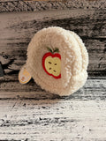 The Darling Effect Teddy Pouch - Circle Apple