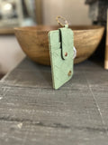 Darling Effect Sage Woven Keychain Wallet