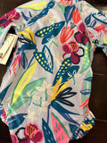 Tea Collection Tropical Floral Rash Guard Baby Swimsuit