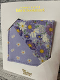 The Darling Effect Fabric Bookmark - Bouquet Beauty Purple