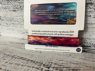 ZOX Do Not Be Afraid Bible Verse Bracelet