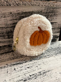 The Darling Effect Teddy Pouch - Circle - Pumpkin