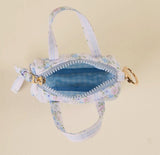 The Darling Effect Itty Bitty Duffle Bag Charm Petal Parade Blue