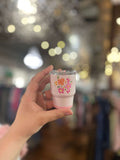 Darling Effect 2oz Tiny Tumbler Garden Blooms Pink