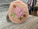 The Darling Effect Teddy Pouch Dainty Floral Pink