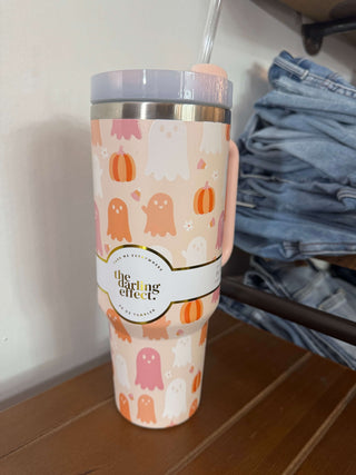 Darling Effect 40oz Ghost Party Take Me Everywhere Tumbler