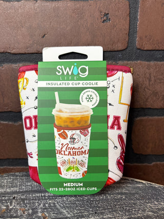 Swig Tailgates in Norman Iced Cup Coolie (Med)