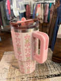 Darling Effect 20oz Lifestyle Flip Straw Tumbler Oh So Fancy Pink