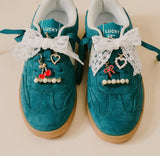 Darling Effect Cherry Twist Shoe Charm