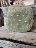 The Darling Effect Teddy Pouch Square Pearl Sage
