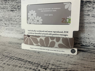 ZOX Wonderfully Made Bible Verse Bracelet