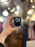 Darling Effect 2oz Tiny Tumbler Garden Blooms Navy