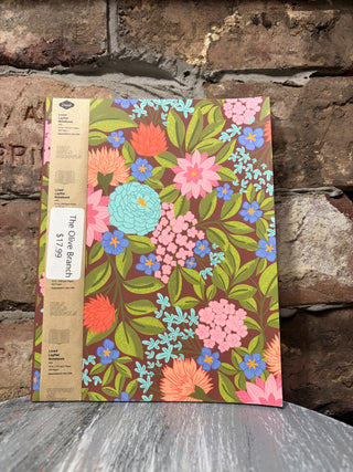 Denik Lush Blooms Medium Layflat Notebook