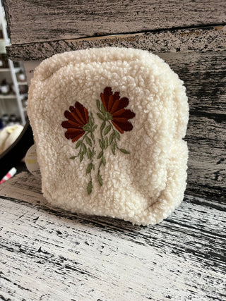 The Darling Effect Teddy Pouch - Square Fall Flora