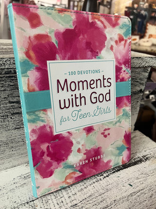 Christian Art Gifts Devotional Moments with God for Teen Girls