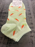 World's Softest Socks Garden Low Carrots Socks