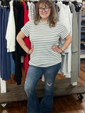 Heimish Chambray Mellow Morning Top - Plus Sizes