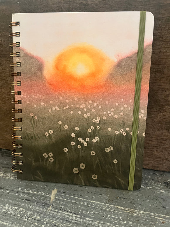 Denik Dewy Morning Hardcover Spiral Sketchbook